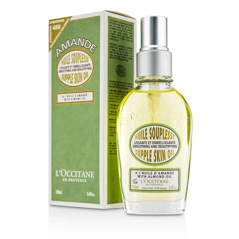 L'Occitane Almond Supple Skin Oil - Smoothing & Beautifying 100ml/3.4oz