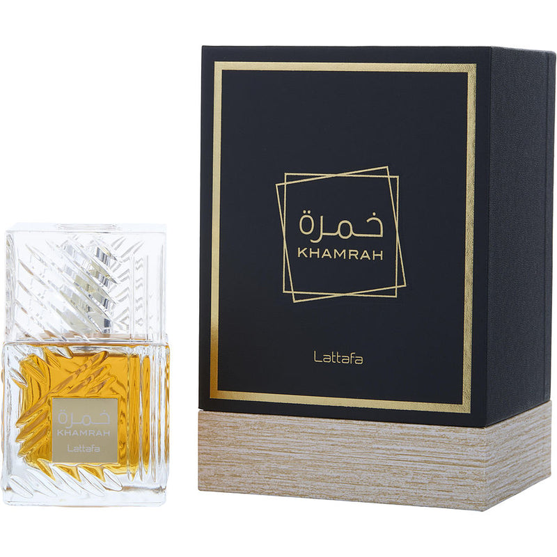 Lattafa Khamrah Eau De Parfum Spray 3.4 oz