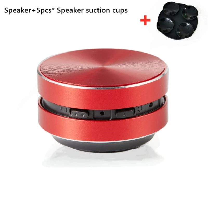 Tws Black Technology Magnetic Suction Portable Stereo Metal Cannon Resonance Sound Bone Conduction Wireless Bluetooth Speaker