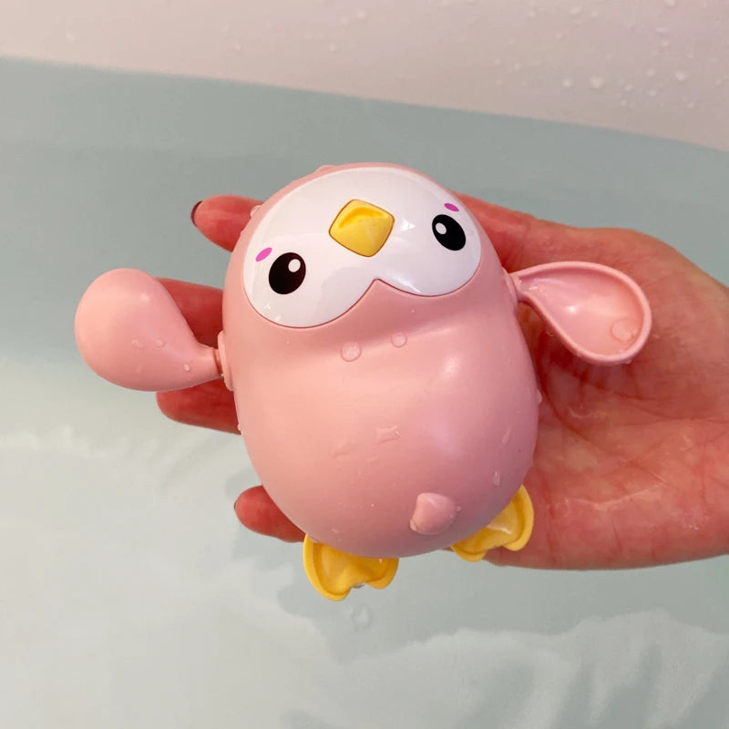 Baby Bathing Toy Kids Cute Duck Penguin Egg Water Spray Sprinkler Bathroom Sprinkling Shower Swimming Water Toys For Kids Gift