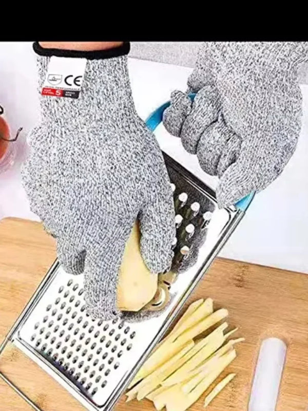 Levels Anti-cut Gloves Labor Protection Supplies Kitchen Construction Glass Anti-cut Injury Resistant Wear Resistant Gardening