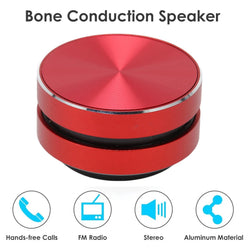 Tws Black Technology Magnetic Suction Portable Stereo Metal Cannon Resonance Sound Bone Conduction Wireless Bluetooth Speaker