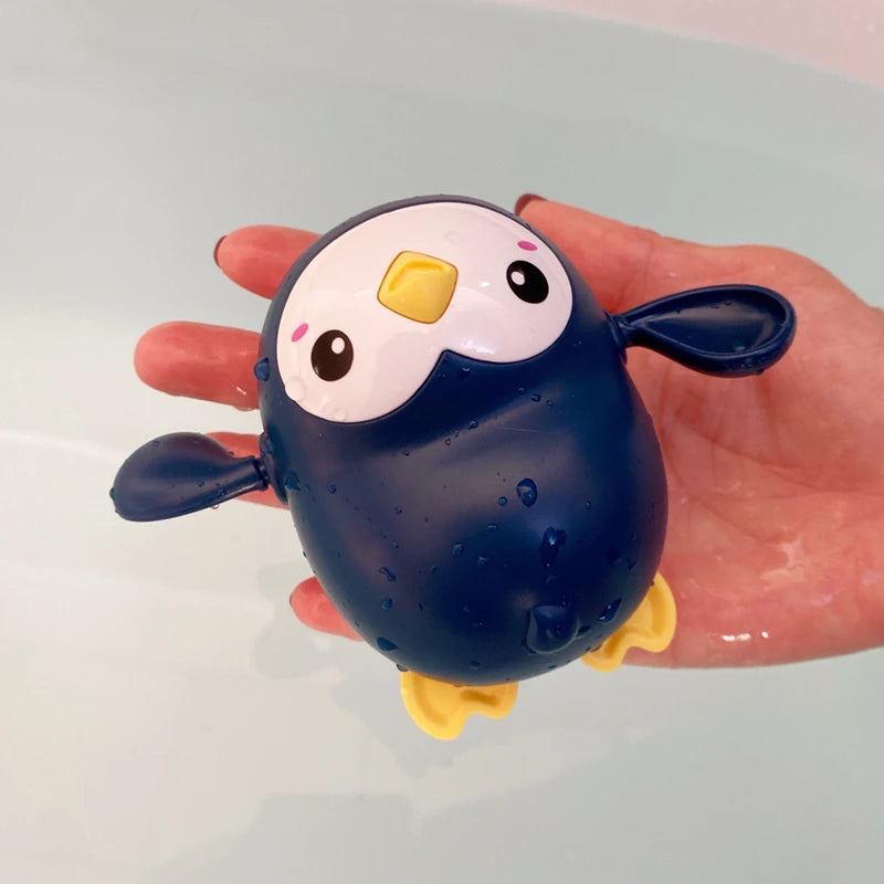 Baby Bathing Toy Kids Cute Duck Penguin Egg Water Spray Sprinkler Bathroom Sprinkling Shower Swimming Water Toys For Kids Gift